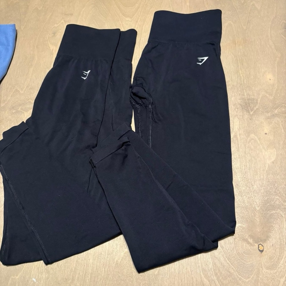 Gymshark everyday seamless Black Leggings 2 pair